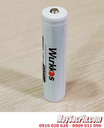 WƯKKOS 18650 lithium 3.7v, Pin sạc Lithium Li-ion 3.7v WƯKKOS 18650 (3000mAh,) chính hãng